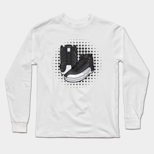 AJ 12 Retro Playoffs Sneaker Long Sleeve T-Shirt